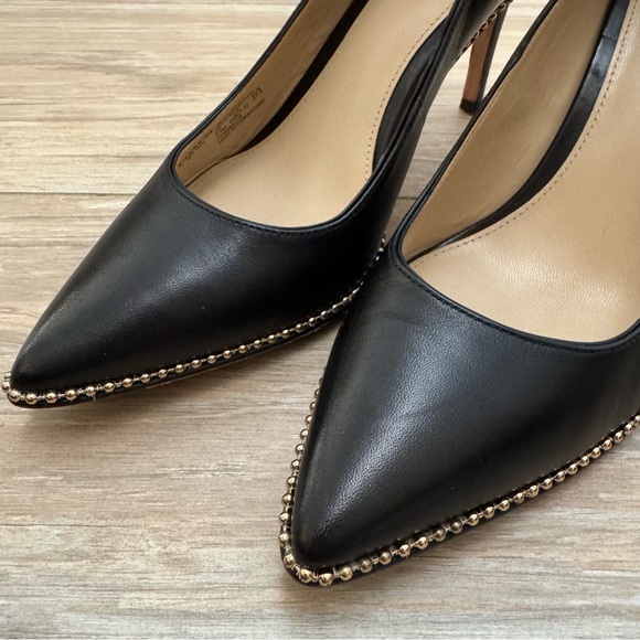 Coach Smith Beadchain Leather Pumps - Picture 10 of 16